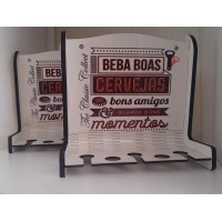 Suporte para Espeto de Churrasco em MDF Drink Beer 02